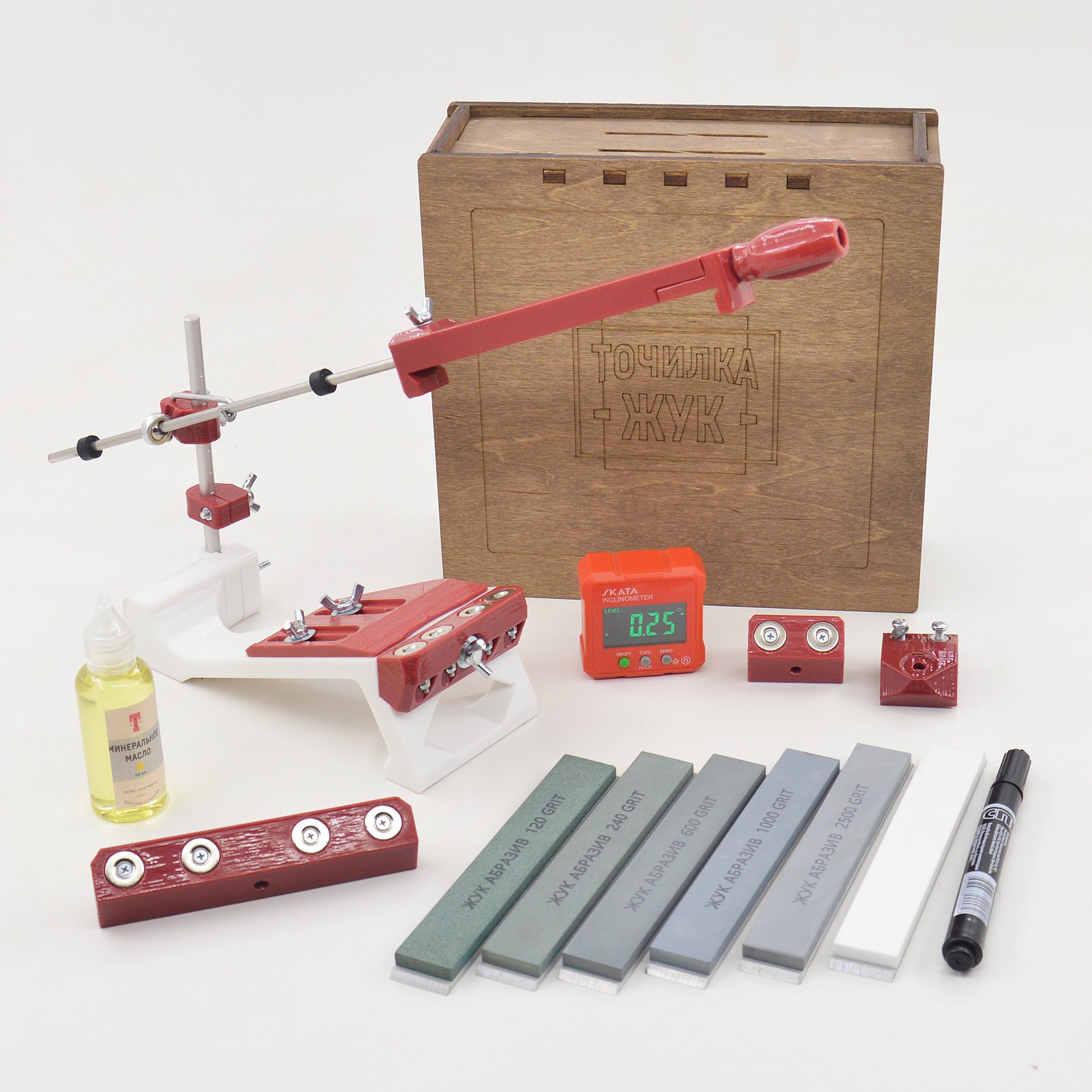 Набор-для-заточки-ЖУК-премиум-5 Набор для заточки ЖУК ПРЕМИУМ — изображение 1