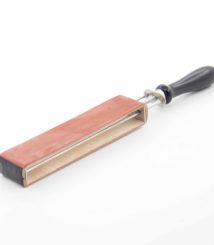 Двухсторонний кожаный ремень с натяжителем Boker для правки бритв, Германия 2