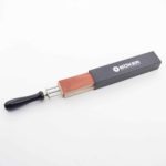 Двухсторонний кожаный ремень с натяжителем Boker для правки бритв, Германия 3