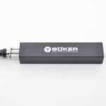 Двухсторонний кожаный ремень с натяжителем Boker для правки бритв, Германия 4