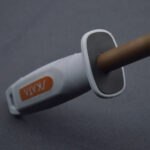 Мусат из коричневой керамики 25 см, SKATA CHOCO 4